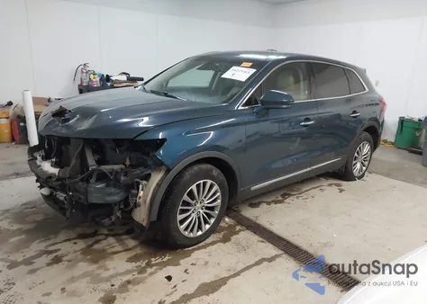 2016 Lincoln Mkx Select z USA, uszkodzony, nr VIN 2LMTJ8KR2GBL74588